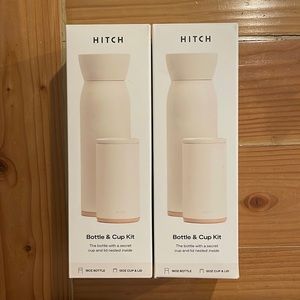 Hitch Bottle and Cup Kit in Natural White (2 Available)